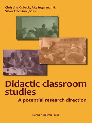 cover image of Classroom studies in didactics